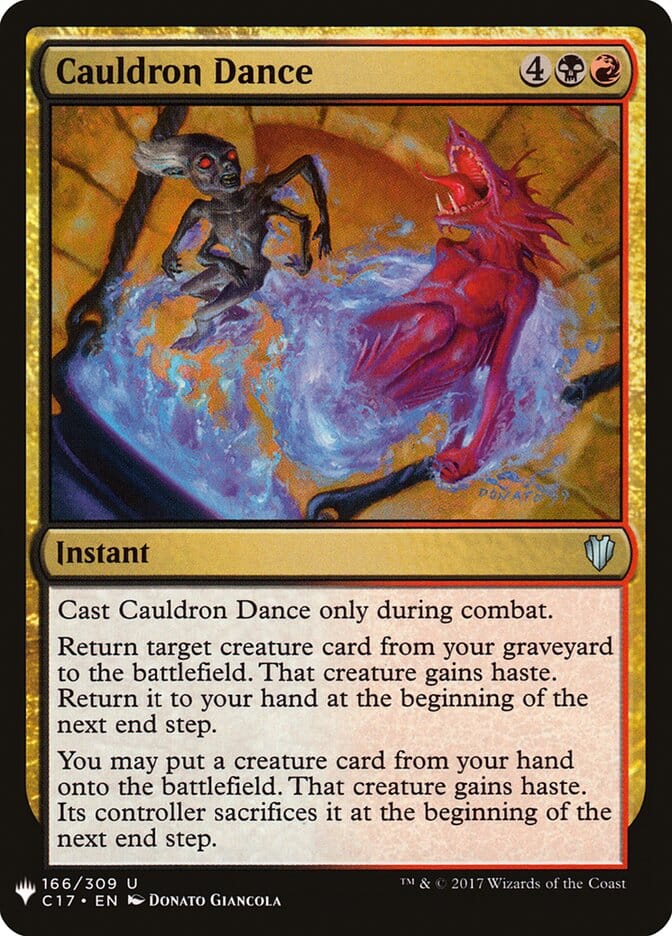 Cauldron Dance [Mystery Booster] MTG Single Magic: The Gathering  | Multizone: Comics And Games