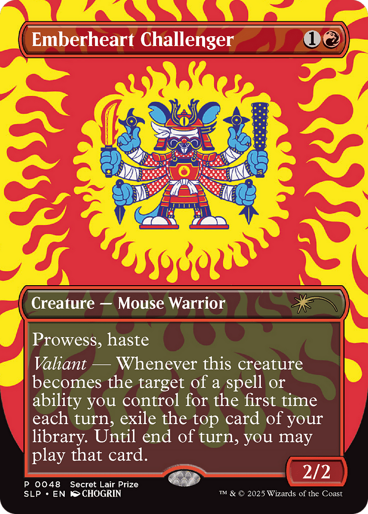 Emberheart Challenger [Secret Lair Showdown] MTG Single Magic: The Gathering  | Multizone: Comics And Games
