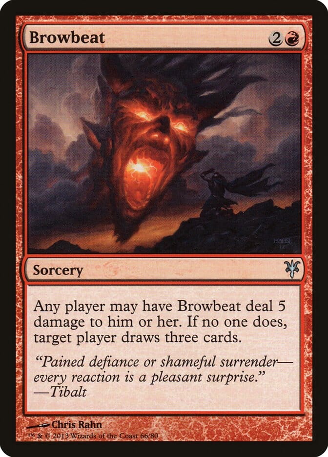 Browbeat [Duel Decks: Sorin vs. Tibalt] MTG Single Magic: The Gathering  | Multizone: Comics And Games