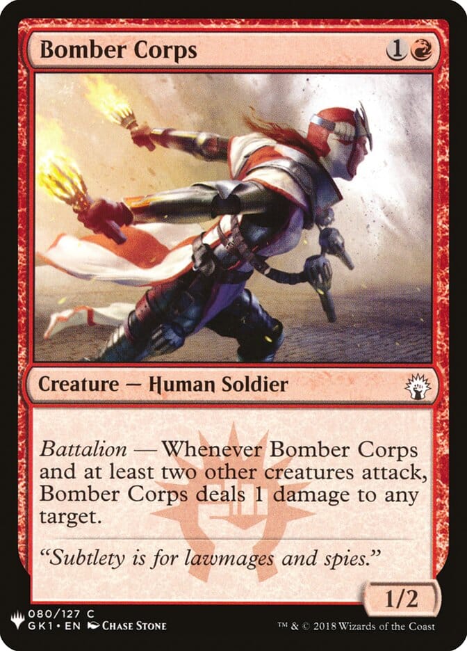 Bomber Corps [Mystery Booster] MTG Single Magic: The Gathering  | Multizone: Comics And Games