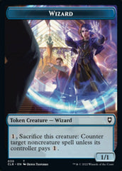 Kor Warrior // Wizard Double-Sided Token [Commander Legends: Battle for Baldur's Gate Tokens] MTG Single Magic: The Gathering  | Multizone: Comics And Games