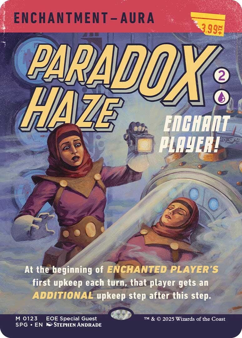 Paradox Haze (Borderless) [Edge of Eternities Special Guests] MTG Single Magic: The Gathering  | Multizone: Comics And Games