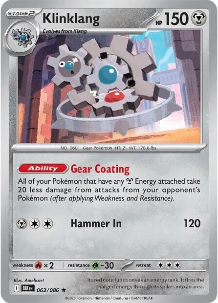 Klinklang (063/086) [Scarlet & Violet: Black Bolt] Pokemon Single Pokémon  | Multizone: Comics And Games