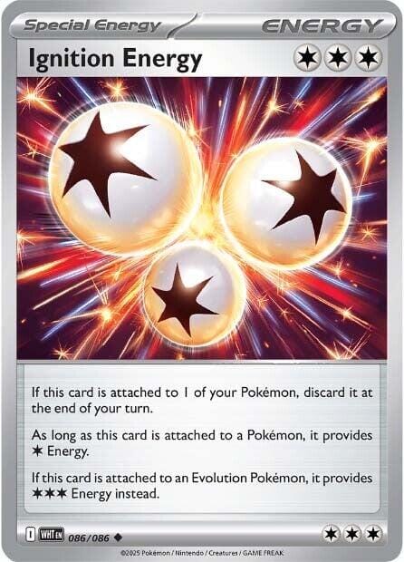 Ignition Energy (086/086) [Scarlet & Violet: White Flare] Pokemon Single Pokémon  | Multizone: Comics And Games