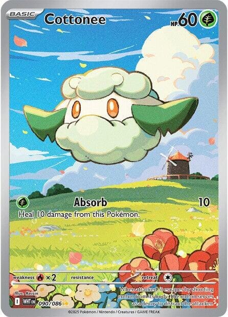 Cottonee (090/086) [Scarlet & Violet: White Flare] Pokemon Single Pokémon  | Multizone: Comics And Games