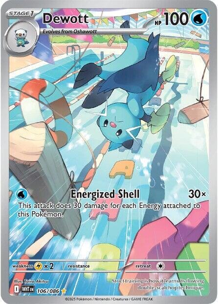 Dewott (106/086) [Scarlet & Violet: White Flare] Pokemon Single Pokémon  | Multizone: Comics And Games