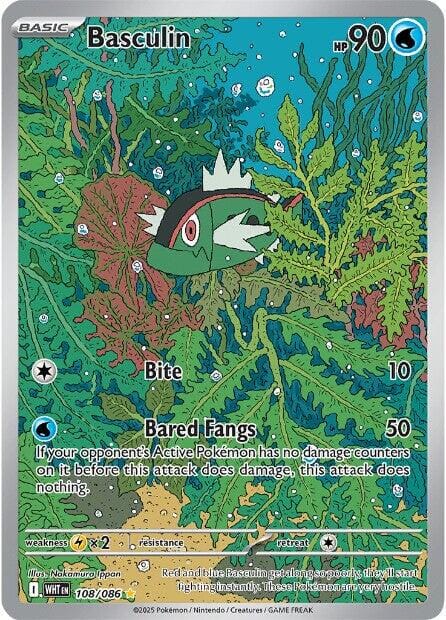 Basculin (108/086) [Scarlet & Violet: White Flare] Pokemon Single Pokémon  | Multizone: Comics And Games