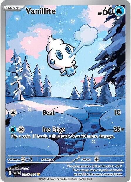 Vanillite (111/086) [Scarlet & Violet: White Flare] Pokemon Single Pokémon  | Multizone: Comics And Games