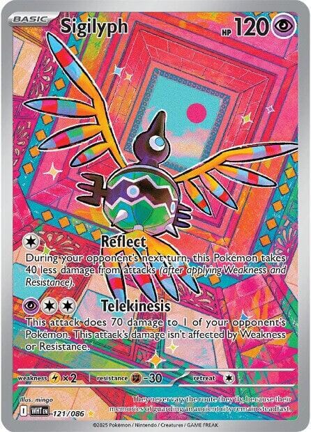Sigilyph (121/086) [Scarlet & Violet: White Flare] Pokemon Single Pokémon  | Multizone: Comics And Games