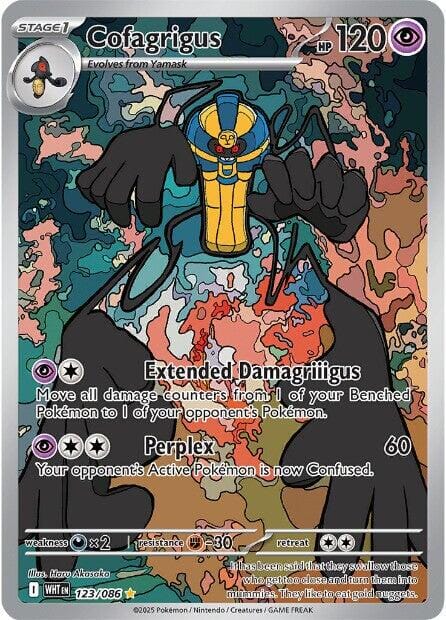 Cofagrigus (123/086) [Scarlet & Violet: White Flare] Pokemon Single Pokémon  | Multizone: Comics And Games