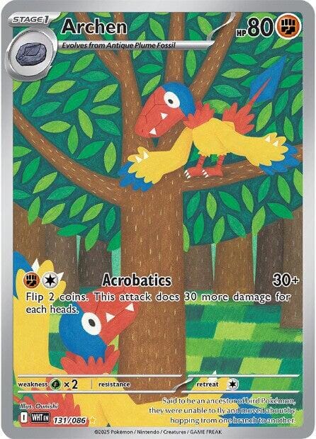 Archen (131/086) [Scarlet & Violet: White Flare] Pokemon Single Pokémon  | Multizone: Comics And Games