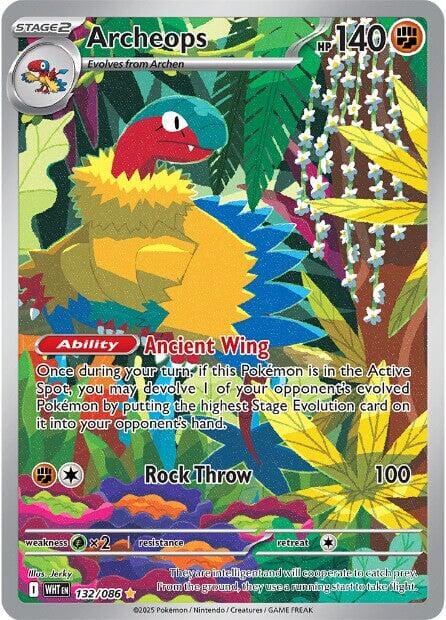 Archeops (132/086) [Scarlet & Violet: White Flare] Pokemon Single Pokémon  | Multizone: Comics And Games