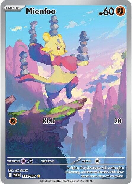 Mienfoo (133/086) [Scarlet & Violet: White Flare] Pokemon Single Pokémon  | Multizone: Comics And Games