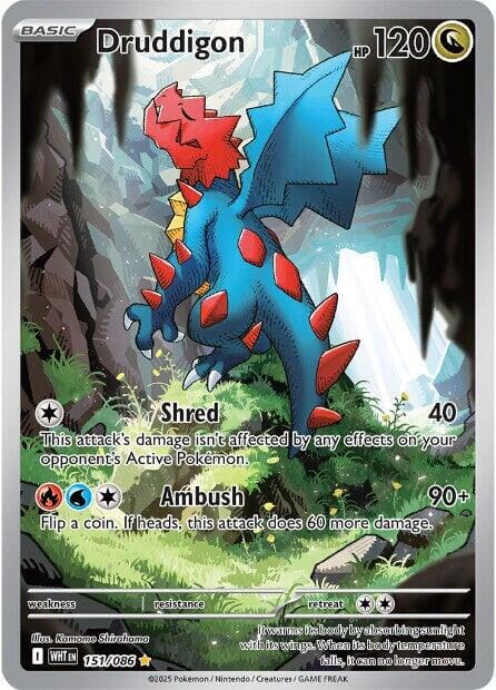 Druddigon (151/086) [Scarlet & Violet: White Flare] Pokemon Single Pokémon  | Multizone: Comics And Games