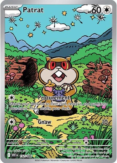 Patrat (152/086) [Scarlet & Violet: White Flare] Pokemon Single Pokémon  | Multizone: Comics And Games