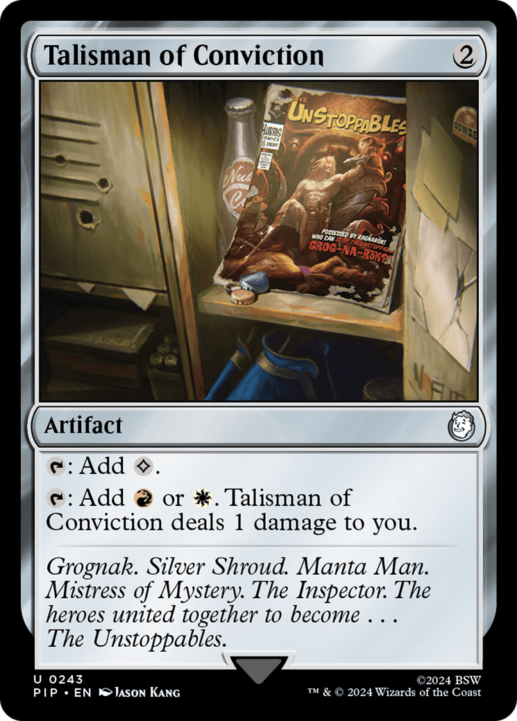 Talisman of Conviction [Fallout] MTG Single Magic: The Gathering  | Multizone: Comics And Games