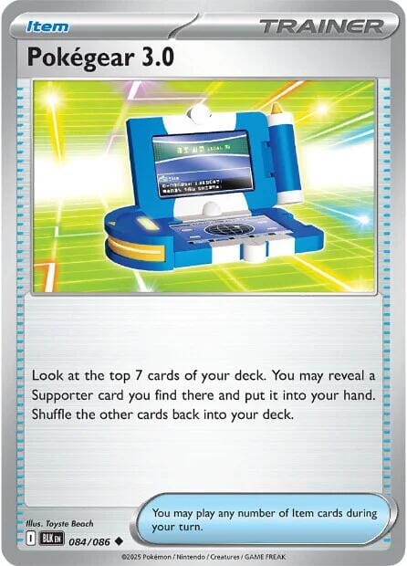 Pokegear 3.0 (084/086) [Scarlet & Violet: Black Bolt] Pokemon Single Pokémon  | Multizone: Comics And Games
