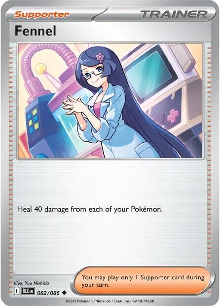Fennel (082/086) [Scarlet & Violet: Black Bolt] Pokemon Single Pokémon  | Multizone: Comics And Games