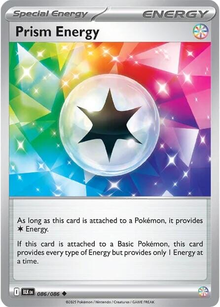 Prism Energy (086/086) [Scarlet & Violet: Black Bolt] Pokemon Single Pokémon  | Multizone: Comics And Games