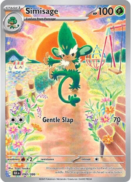 Simisage (090/086) [Scarlet & Violet: Black Bolt] Pokemon Single Pokémon  | Multizone: Comics And Games