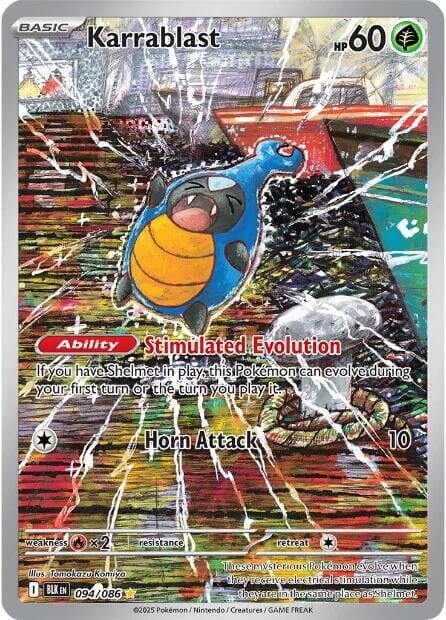 Karrablast (094/086) [Scarlet & Violet: Black Bolt] Pokemon Single Pokémon  | Multizone: Comics And Games