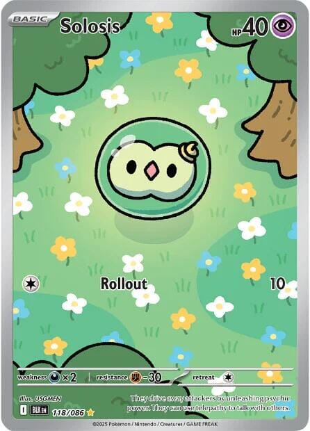 Solosis (118/086) [Scarlet & Violet: Black Bolt] Pokemon Single Pokémon  | Multizone: Comics And Games