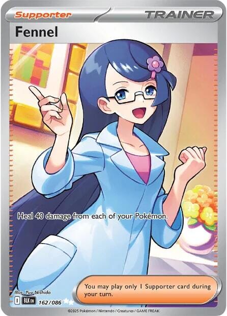 Fennel (162/086) [Scarlet & Violet: Black Bolt] Pokemon Single Pokémon  | Multizone: Comics And Games