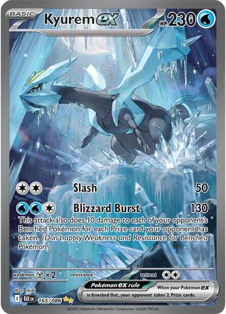 Kyurem ex (165/086) [Scarlet & Violet: Black Bolt] Pokemon Single Pokémon  | Multizone: Comics And Games