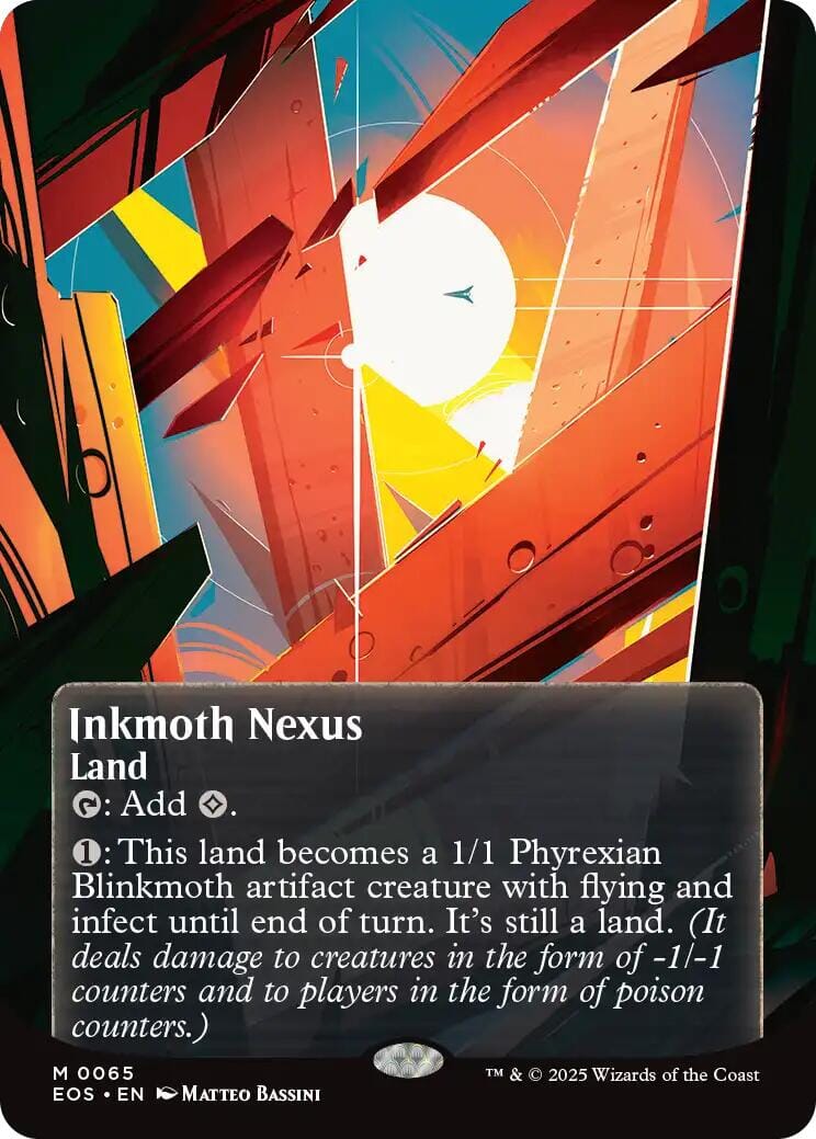 Inkmoth Nexus (0065) (Borderless) [Edge of Eternities: Stellar Sights] MTG Single Magic: The Gathering  | Multizone: Comics And Games