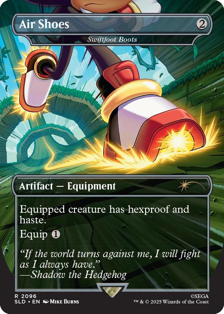 Air Shoes - Swiftfoot Boots [Secret Lair Drop Series] MTG Single Magic: The Gathering  | Multizone: Comics And Games