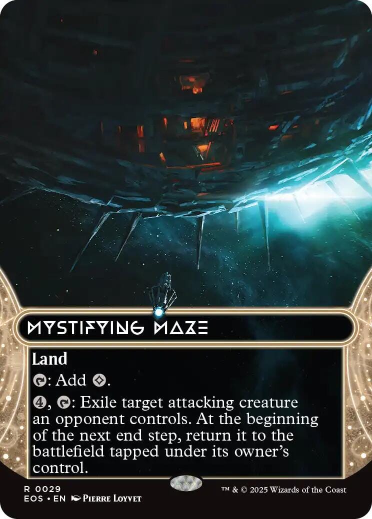 Mystifying Maze (0029) (Borderless) [Edge of Eternities: Stellar Sights] MTG Single Magic: The Gathering  | Multizone: Comics And Games