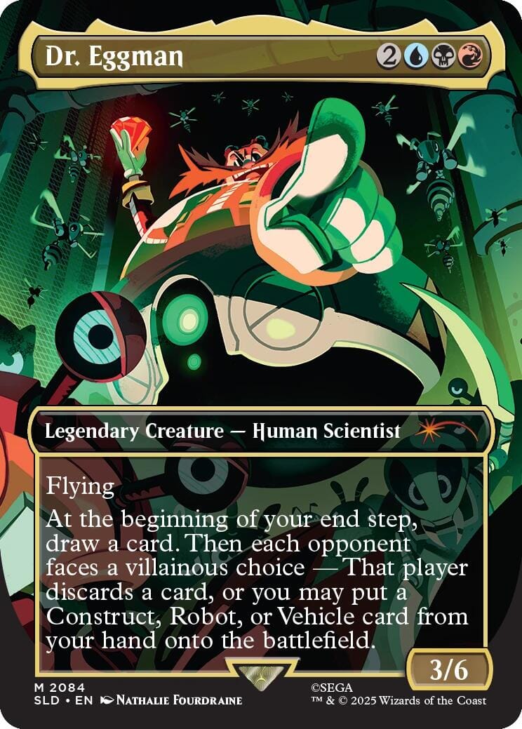Dr. Eggman [Secret Lair Drop Series] MTG Single Magic: The Gathering  | Multizone: Comics And Games
