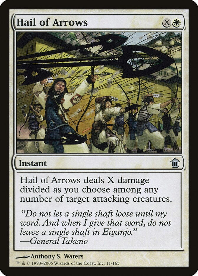 Hail of Arrows [Saviors of Kamigawa] MTG Single Magic: The Gathering  | Multizone: Comics And Games
