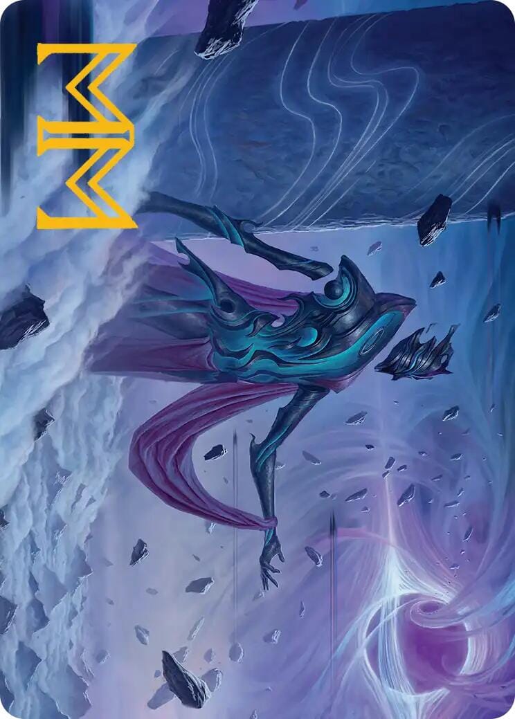 Bygone Colossus Art Card (Gold-Stamped Signature) [Edge of Eternities Art Series] MTG Single Magic: The Gathering  | Multizone: Comics And Games