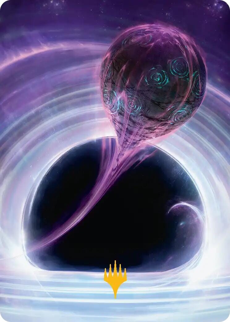 Susur Secundi, Void Altar Art Card (Gold-Stamped Planeswalker Symbol) [Edge of Eternities Art Series] MTG Single Magic: The Gathering  | Multizone: Comics And Games
