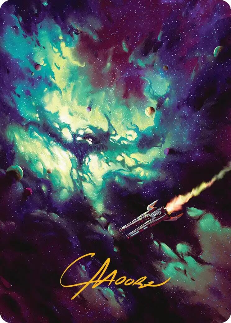 Blinkmoth Nexus Art Card (Gold-Stamped Signature) [Edge of Eternities Art Series] MTG Single Magic: The Gathering  | Multizone: Comics And Games