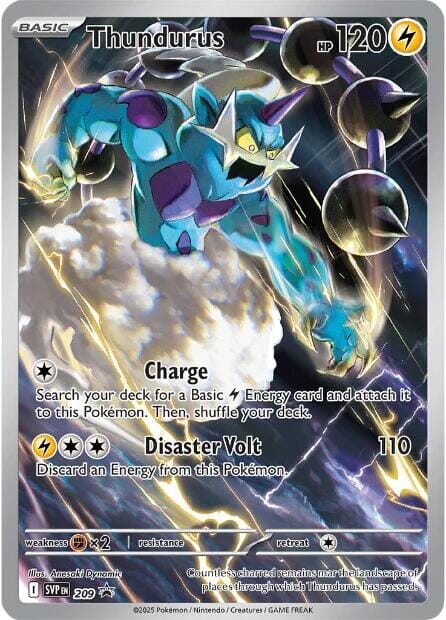 Thundurus (209) [Scarlet & Violet: Black Star Promos] Pokemon Single Pokémon  | Multizone: Comics And Games