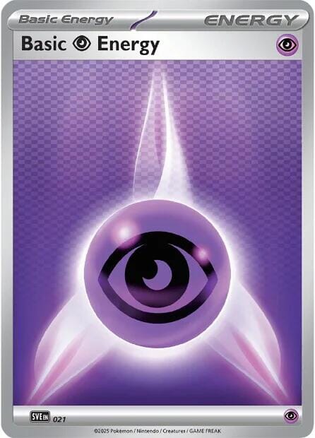 Basic Psychic Energy (021) [Scarlet & Violet: Black Bolt] Pokemon Single Pokémon  | Multizone: Comics And Games