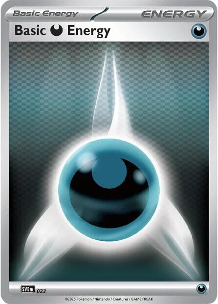 Basic Darkness Energy (023) [Scarlet & Violet: Black Bolt] Pokemon Single Pokémon  | Multizone: Comics And Games