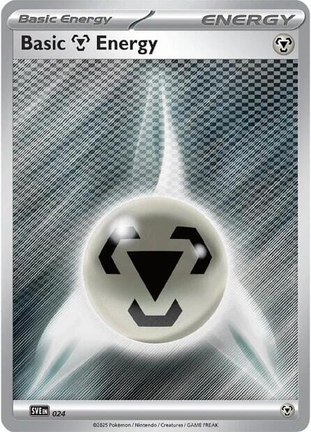 Basic Metal Energy (024) [Scarlet & Violet: Black Bolt] Pokemon Single Pokémon  | Multizone: Comics And Games