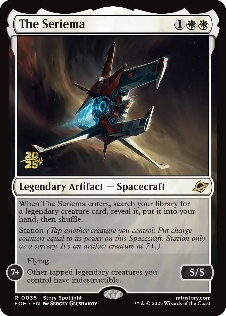 The Seriema [Edge of Eternities Prerelease Promos] MTG Single Magic: The Gathering  | Multizone: Comics And Games