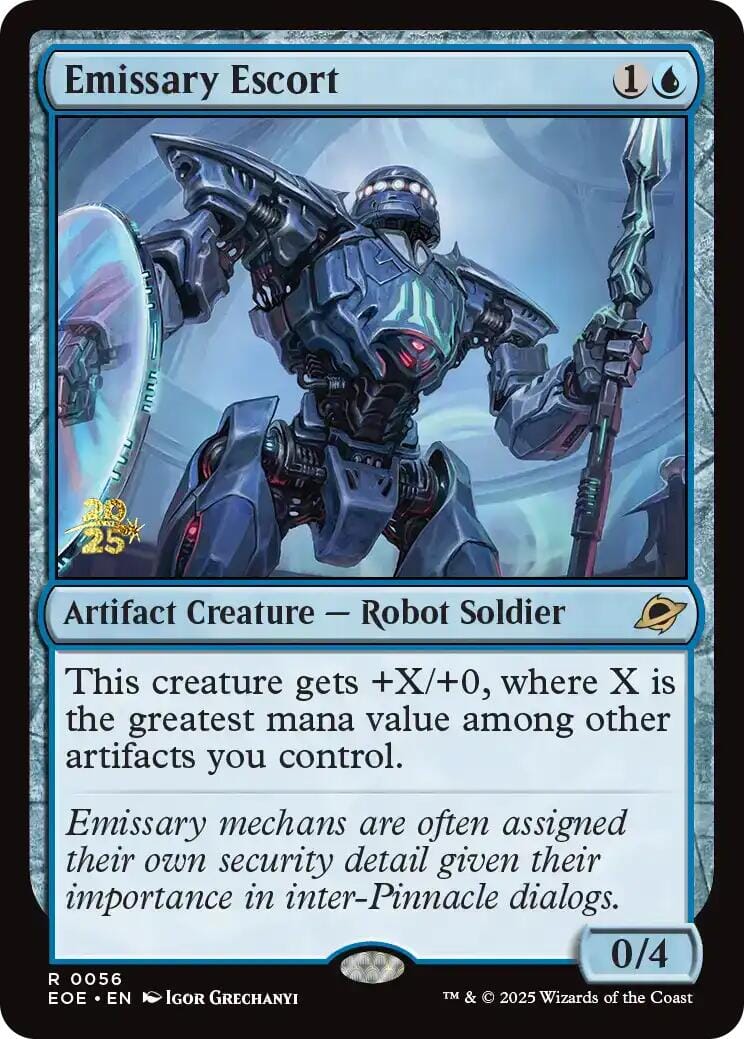 Emissary Escort [Edge of Eternities Prerelease Promos] MTG Single Magic: The Gathering  | Multizone: Comics And Games