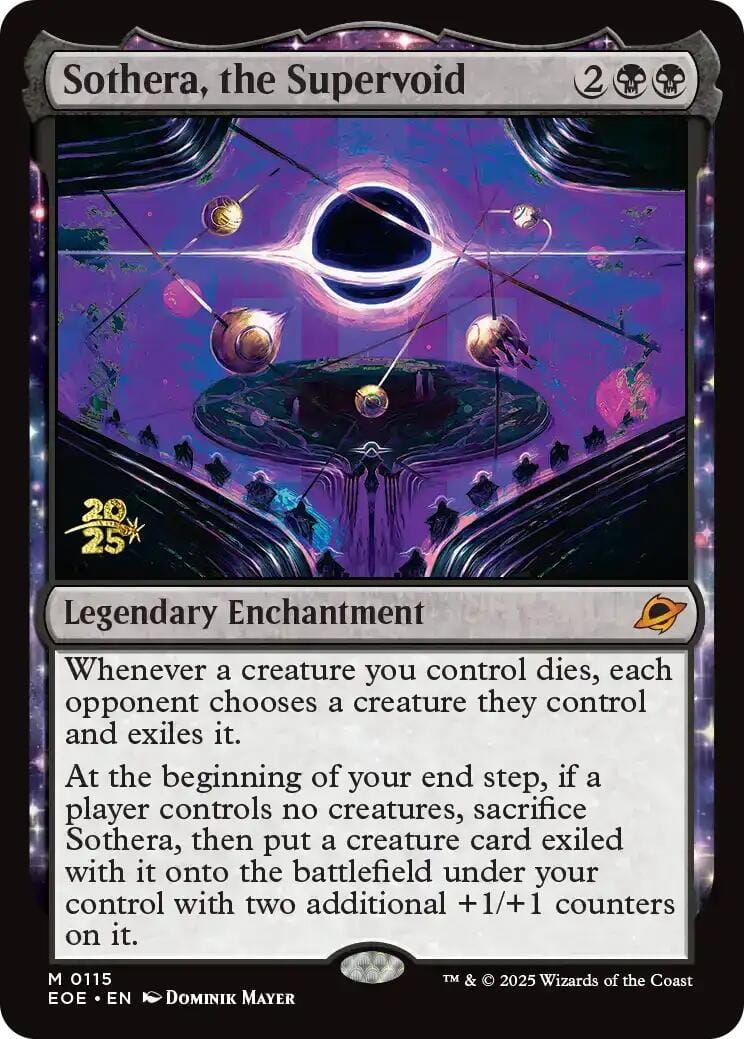 Sothera, the Supervoid [Edge of Eternities Prerelease Promos] MTG Single Magic: The Gathering  | Multizone: Comics And Games