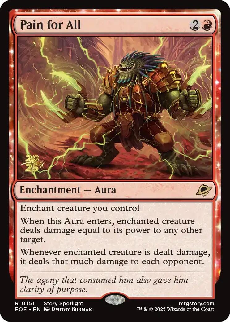 Pain for All [Edge of Eternities Prerelease Promos] MTG Single Magic: The Gathering  | Multizone: Comics And Games
