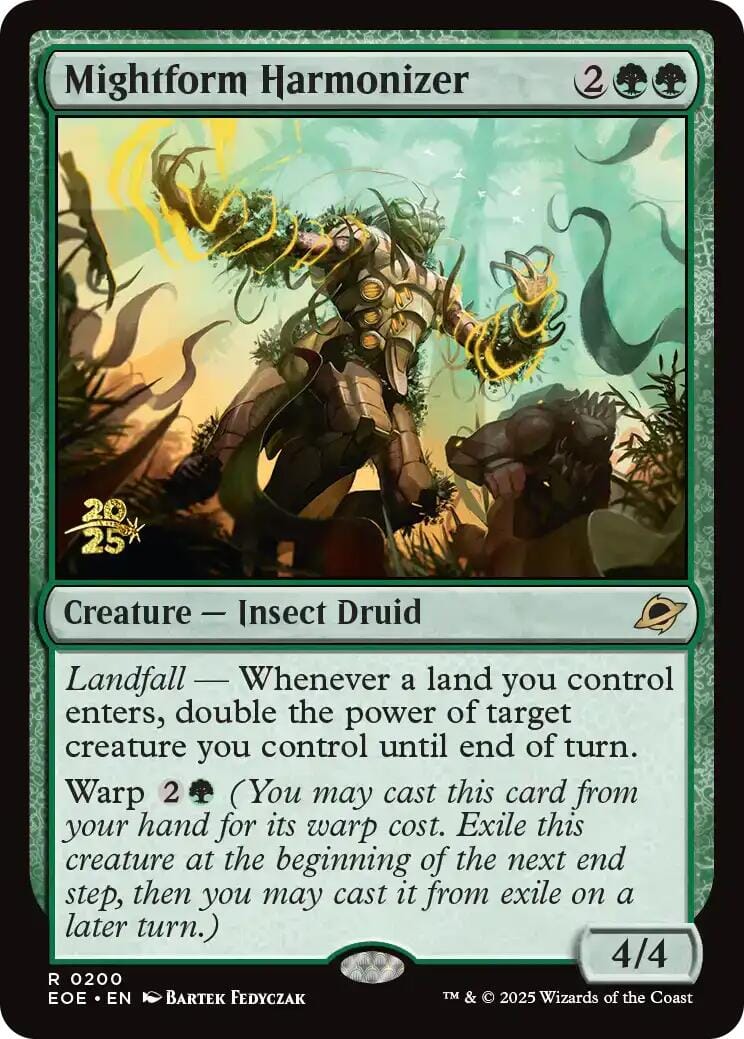 Mightform Harmonizer [Edge of Eternities Prerelease Promos] MTG Single Magic: The Gathering  | Multizone: Comics And Games