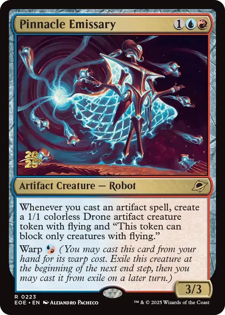 Pinnacle Emissary [Edge of Eternities Prerelease Promos] MTG Single Magic: The Gathering  | Multizone: Comics And Games