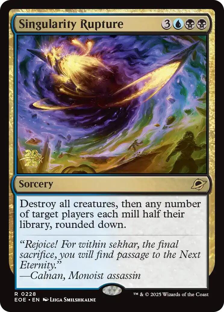 Singularity Rupture [Edge of Eternities Prerelease Promos] MTG Single Magic: The Gathering  | Multizone: Comics And Games