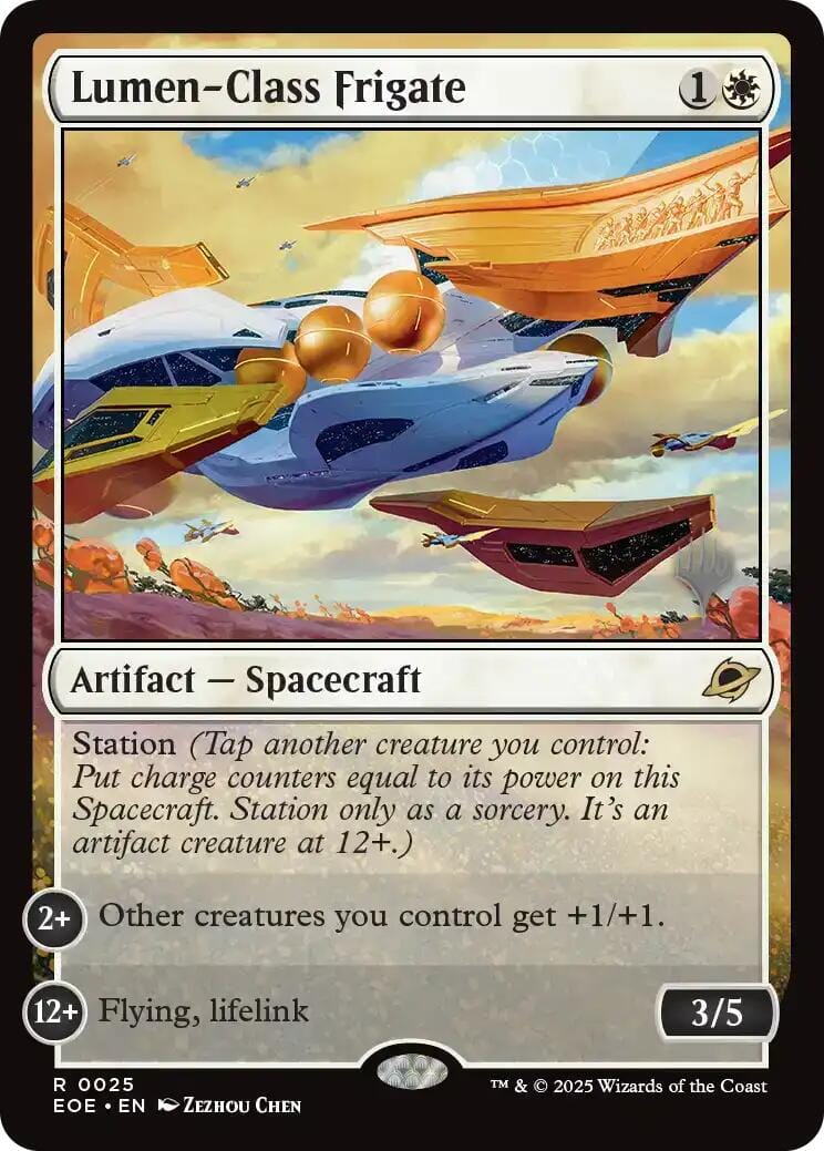 Lumen-Class Frigate (Promo Pack) [Edge of Eternities Promo Pack] MTG Single Magic: The Gathering  | Multizone: Comics And Games