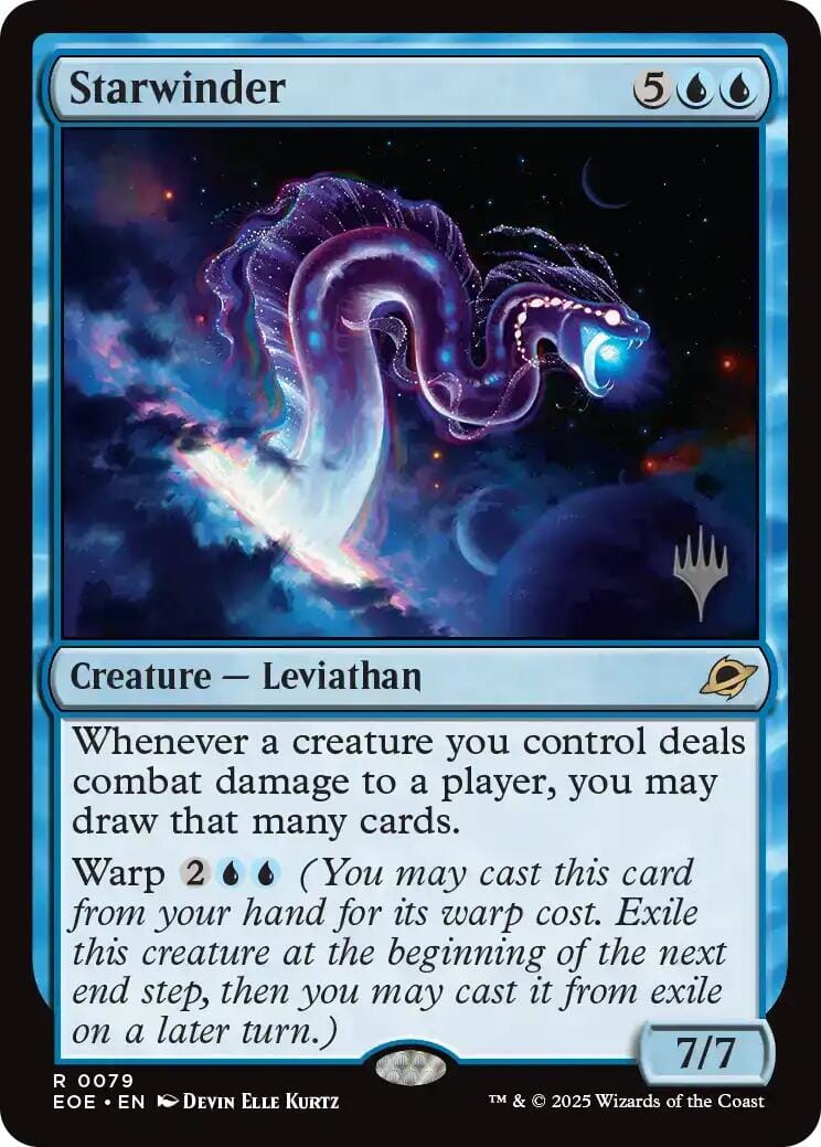 Starwinder (Promo Pack) [Edge of Eternities Promo Pack] MTG Single Magic: The Gathering  | Multizone: Comics And Games