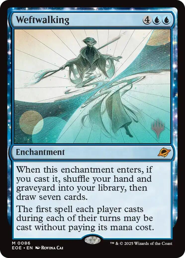 Weftwalking (Promo Pack) [Edge of Eternities Promo Pack] MTG Single Magic: The Gathering  | Multizone: Comics And Games